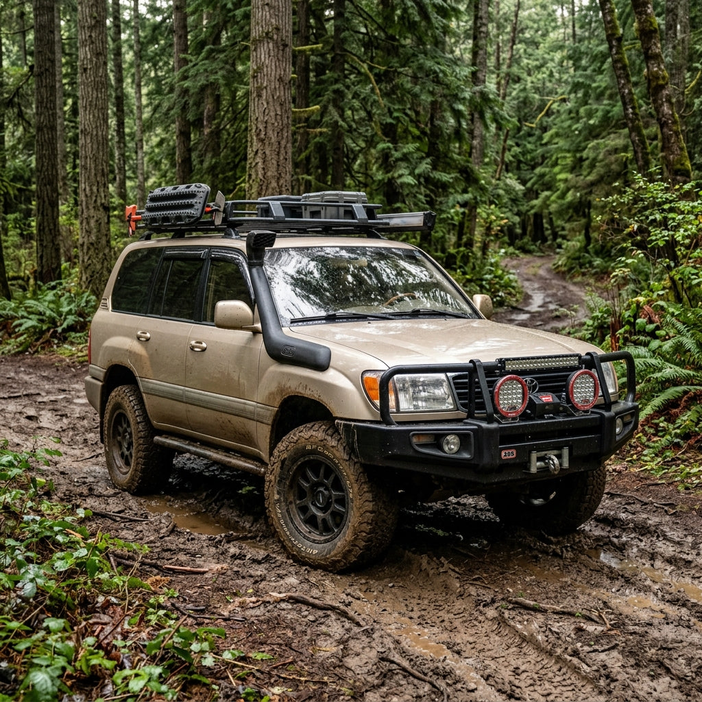 Toyota Land Cruiser 100 Series (1998-2007) Wheel & Tire Fitment Guide — Offset, Lift, & Recommendations