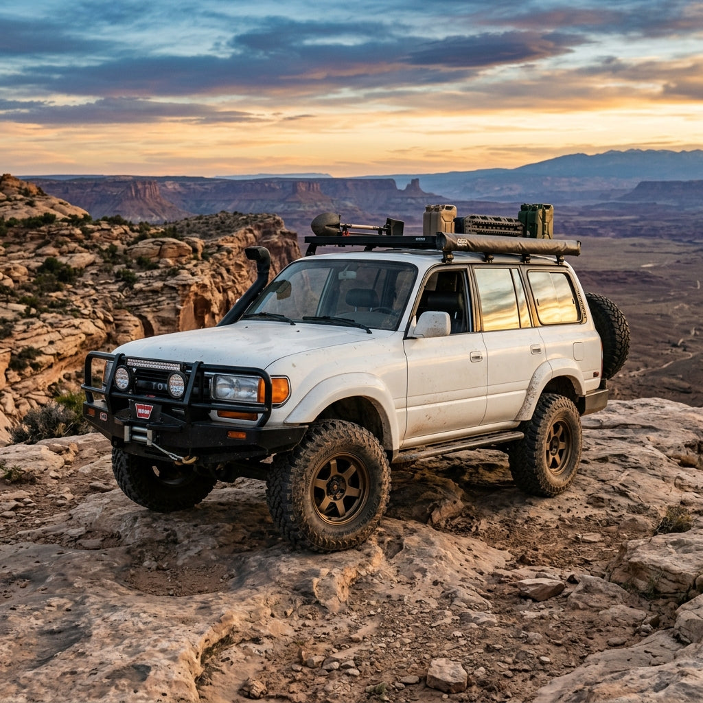 Toyota Land Cruiser 80 Series (1990-1997) Wheel & Tire Fitment Guide — Offset, Lift, & Recommendations